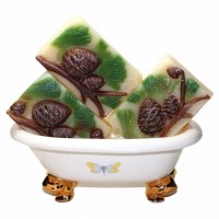 Natural Black Spruce Handmade Artisan Soap